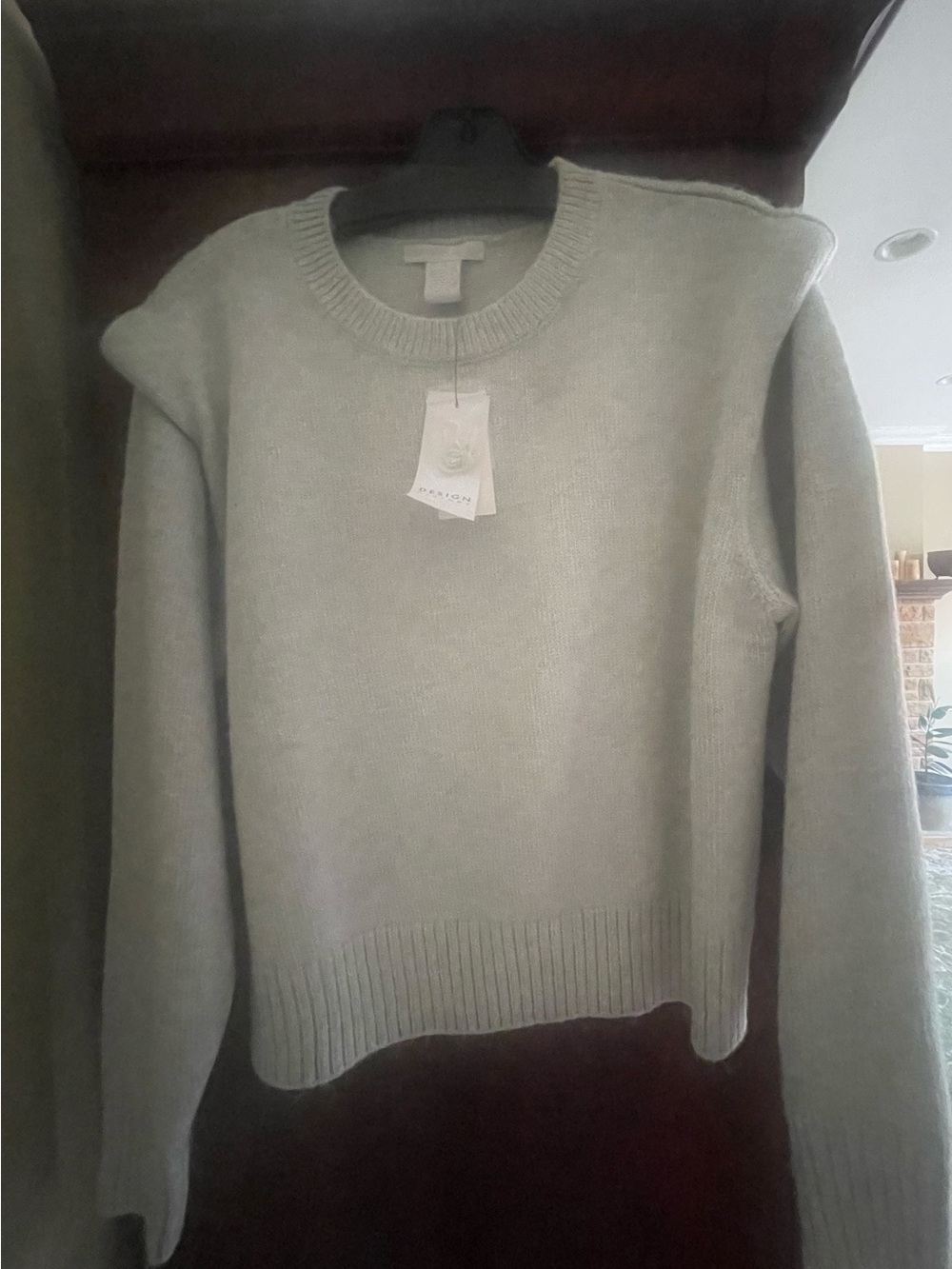 Design History Heather Gray Crewneck Sweater